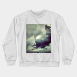 Grey Cloudy Sky Crewneck Sweatshirt